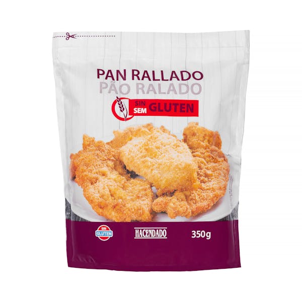 Pan rallado sin gluten Hacendado mercadona
