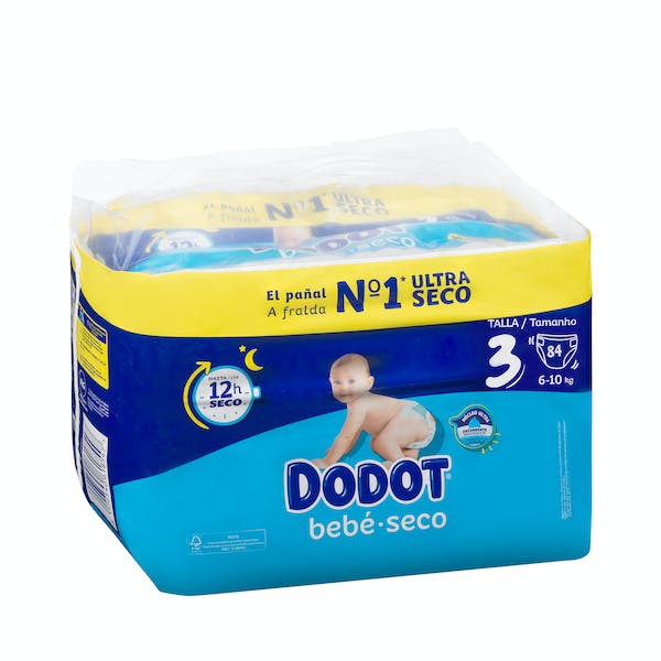 Pañales bebé talla 3 de 6-10 kg Dodot mercadona