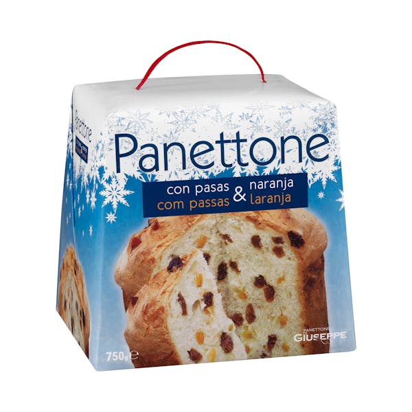Panettone con pasas y naranja Giuseppe mercadona