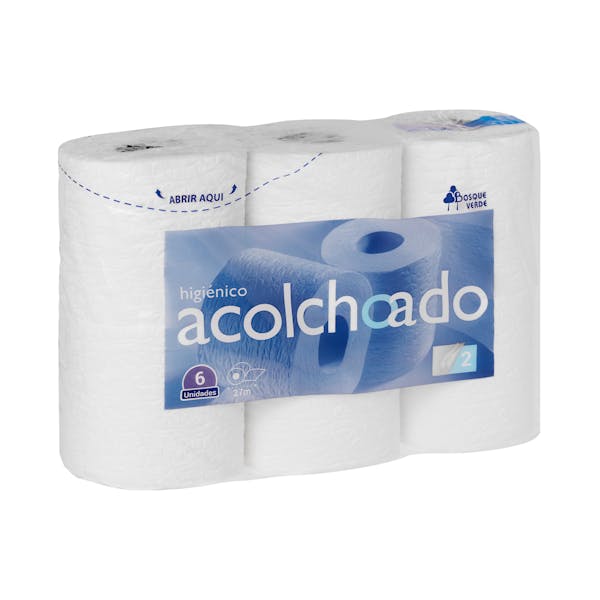 Papel higiénico Acolchado Bosque Verde mercadona