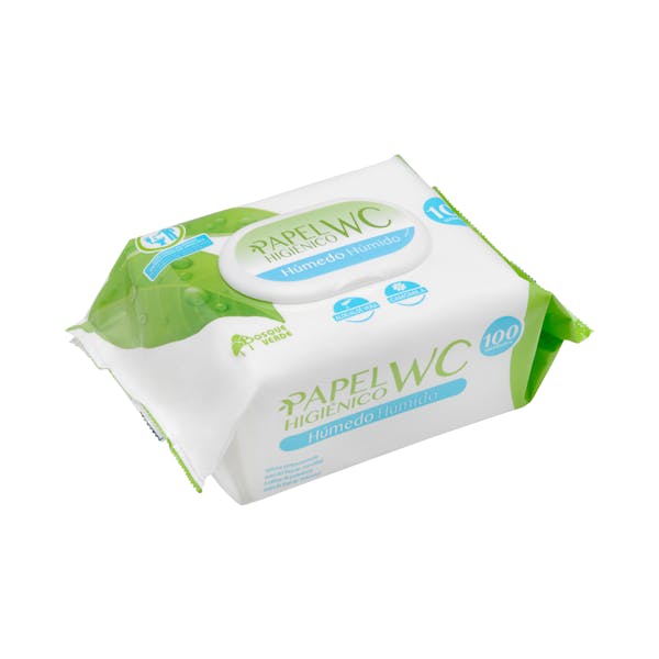 Papel higiénico húmedo WC Bosque Verde mercadona