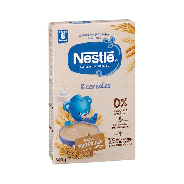 Papilla 8 cereales Nestlé +6 meses mercadona