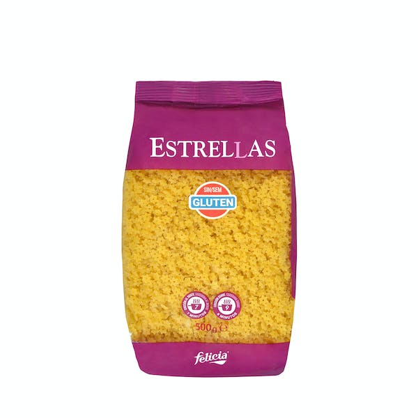 Pasta estrellas Felicia sin gluten mercadona