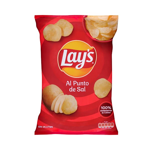 Patatas fritas al punto de sal Lay's mercadona