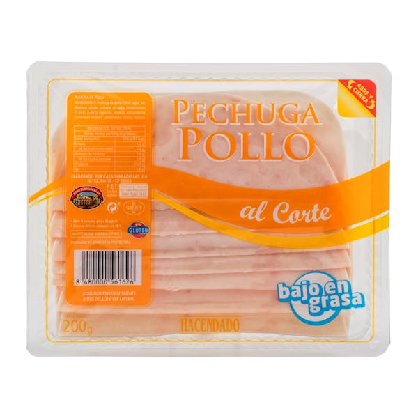 Pechuga de pollo Hacendado al corte mercadona