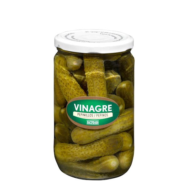 Pepinillos en vinagre Hacendado mercadona