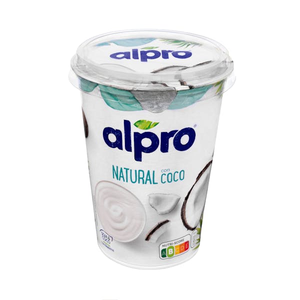 Postre de soja natural Alpro con coco mercadona