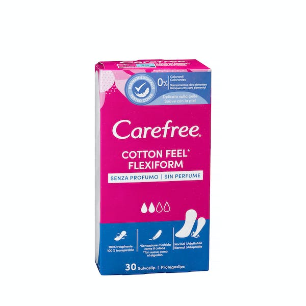 Protegeslip Cotton flexiform Carefree regular + tanga mercadona