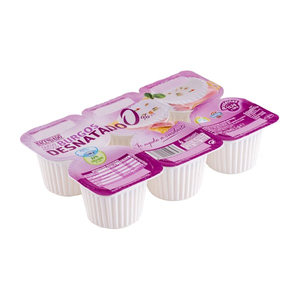 Queso fresco Burgos desnatado 0% m.g de vaca Hacendado mercadona
