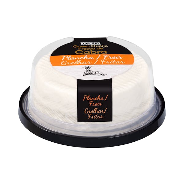 Queso fresco de cabra Hacendado para plancha y freír mercadona