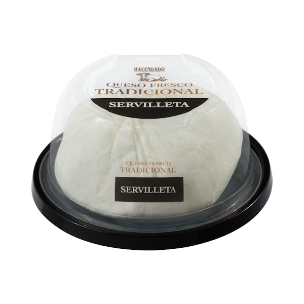 Queso fresco servilleta tradicional de vaca Hacendado mercadona