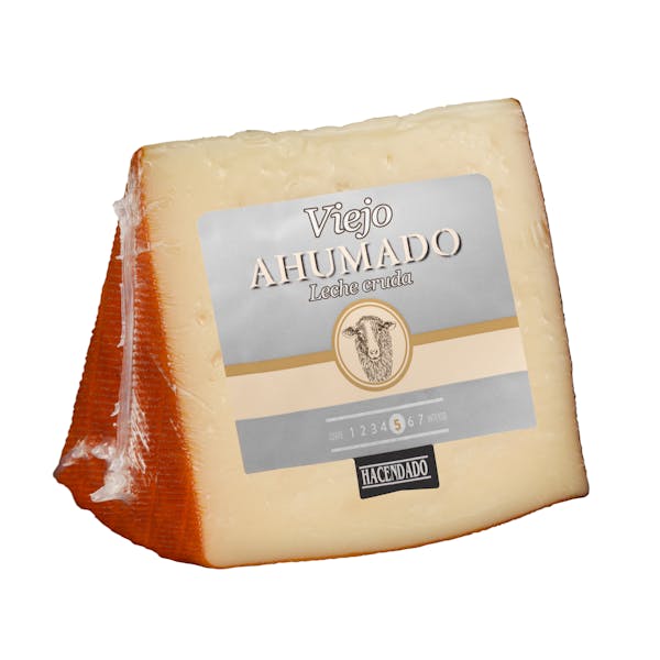 Queso viejo ahumado de oveja Hacendado mercadona