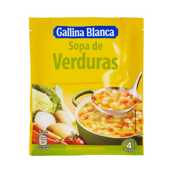 Sopa de verduras Gallina Blanca mercadona