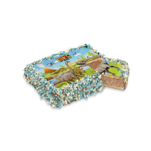 Tarta infantil Dino Hacendado congelada mercadona