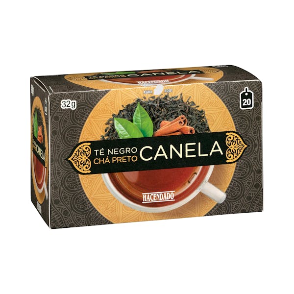 Té negro con canela Hacendado mercadona