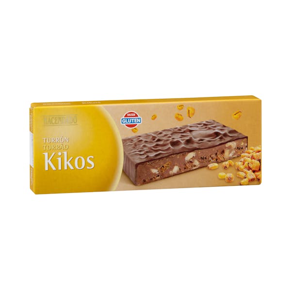 Turrón de chocolate Kikos Hacendado mercadona