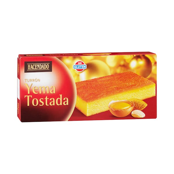Turrón de yema tostada Hacendado mercadona