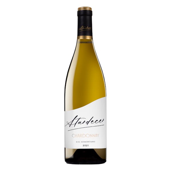 Vino blanco D.O Somontano Atardecer Chardonnay mercadona