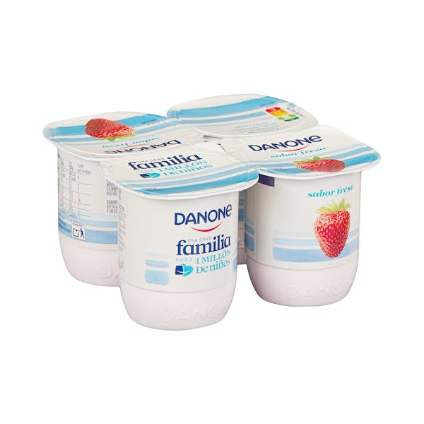 Yogur sabor fresa Danone mercadona