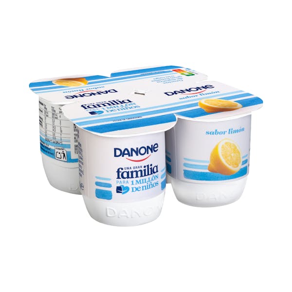 Yogur sabor limón Danone mercadona